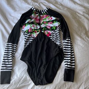 Womens one piece rashguard